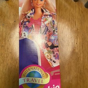 International travel Barbie